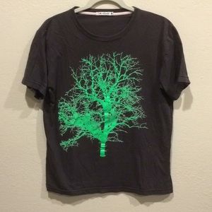 Mens Tree Graphic Tee